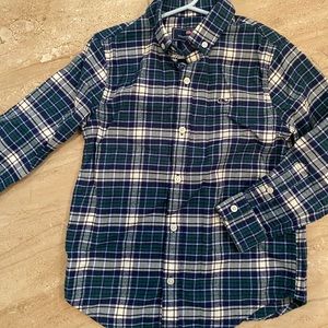 Vineyard Vines - little boys plaid flannel, size 5